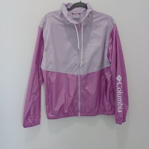 Columbia Women's Light and Dark Purple Ski Jacket